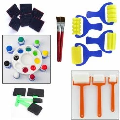 Tout neuf 🔔 Ammi Pinceau Enfant Et Accessoires Maxi Pack Accessoires Peinture Pour Enfant - 27 Pcs ✨