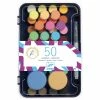 Remise 🔔 Djeco Gouache Pastille Palette De Peinture Gouache - 50 Pastilles 👍